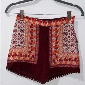 Hollister Tribal Printed Shorts